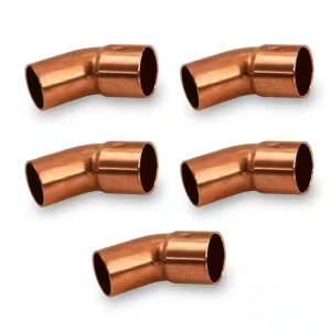 Copper Elbow 45 Degrees Short Radius